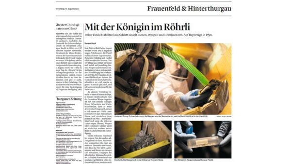 Thurgauer Zeitung - Medienmitteilung August 2023